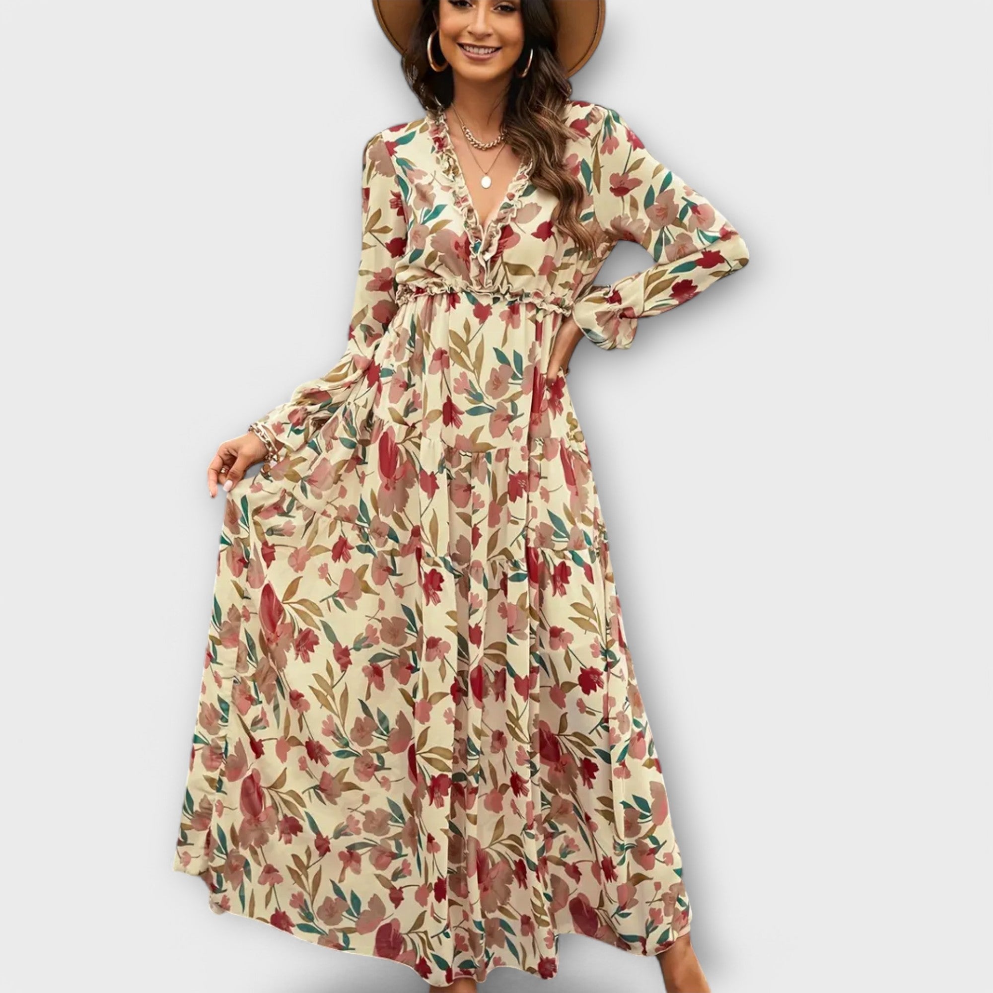 Maxine - Elegant maxi dress