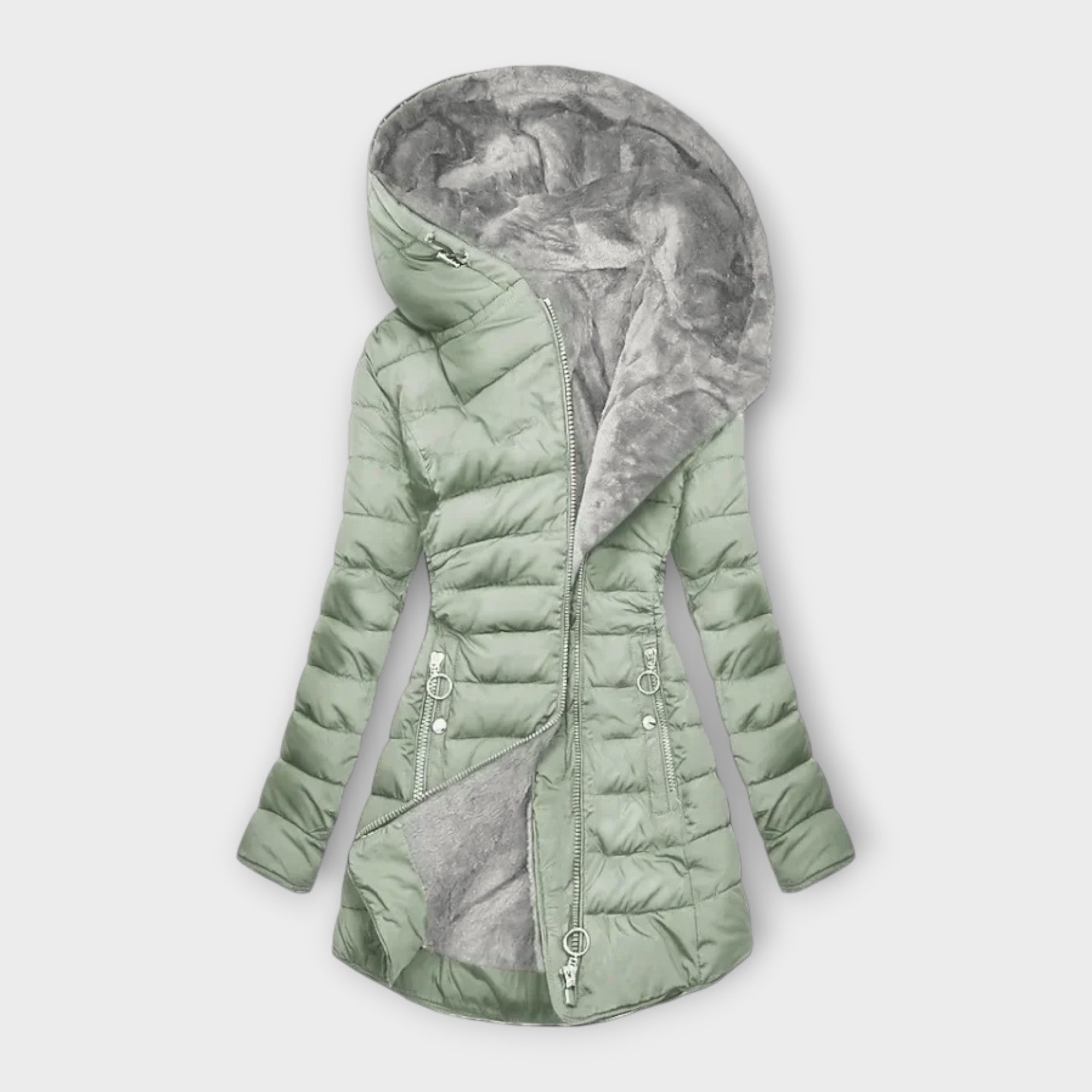 Kori - Cosy fur-lined coat