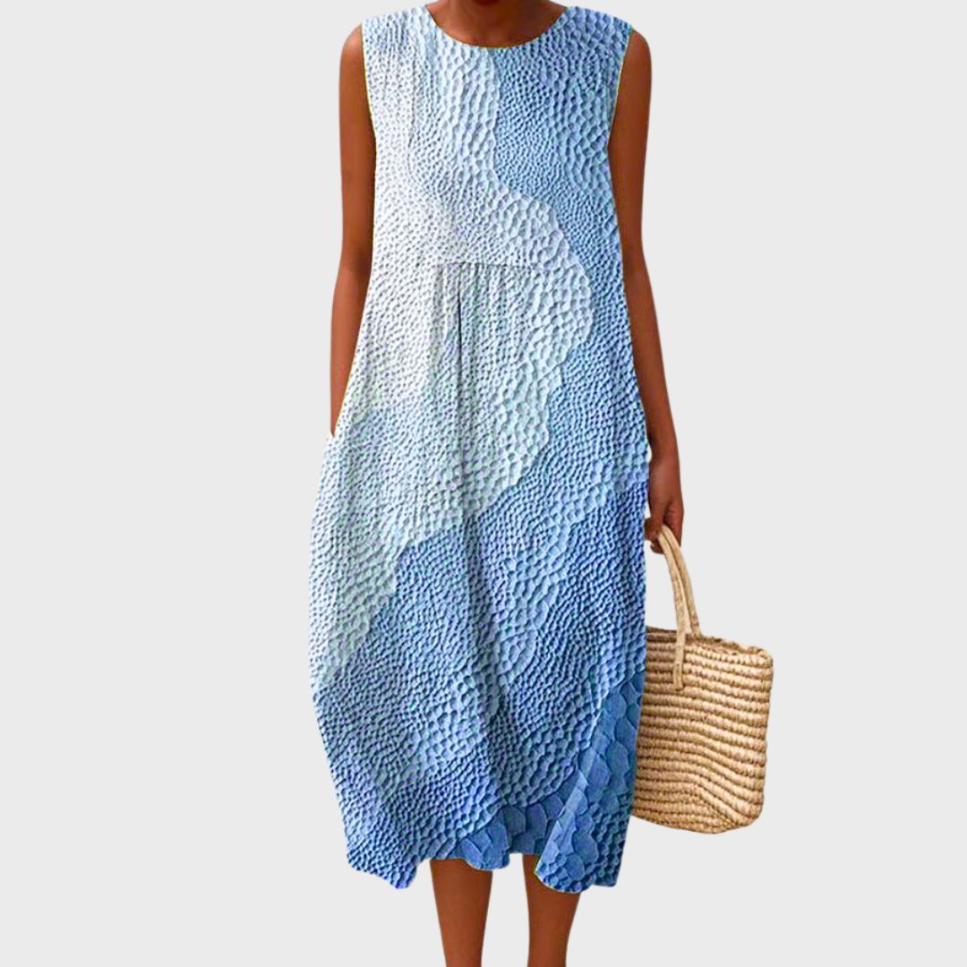 Isla | Summer Dress in Fresh and Relaxed Check