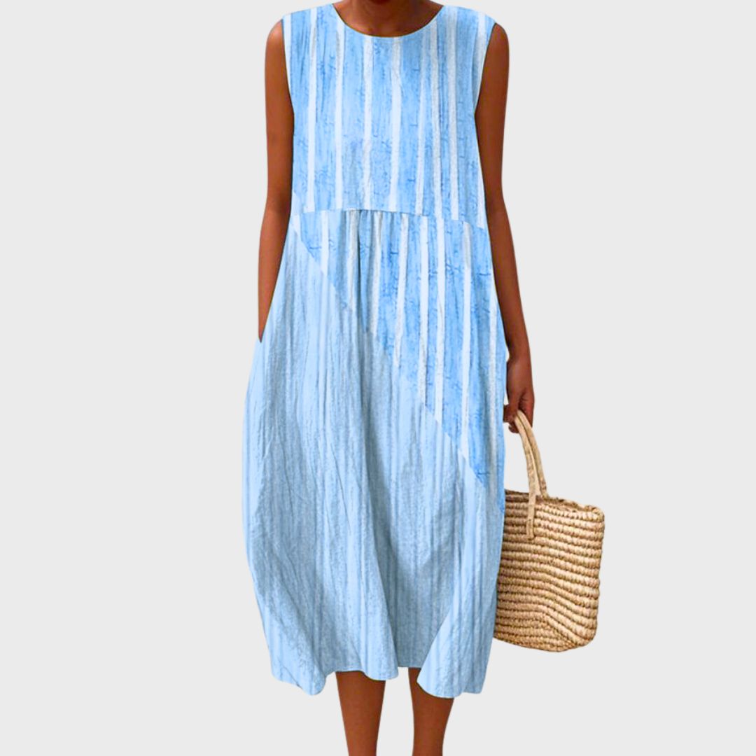 Isla | Summer Dress in Fresh and Relaxed Check