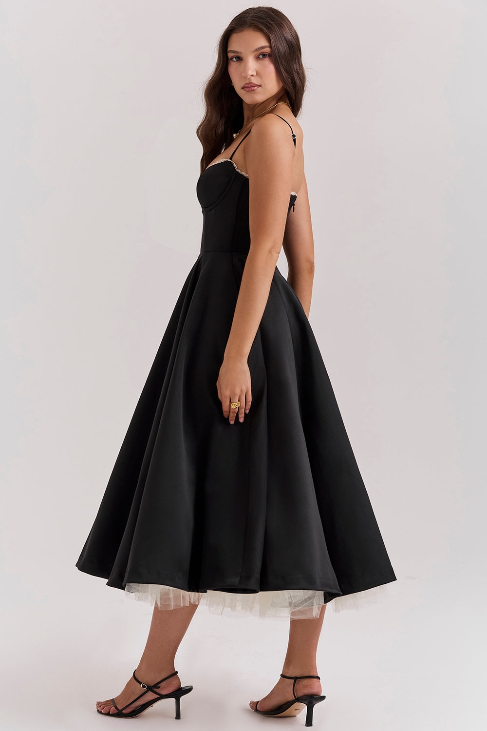 Sophia - Midi Dress with Corset