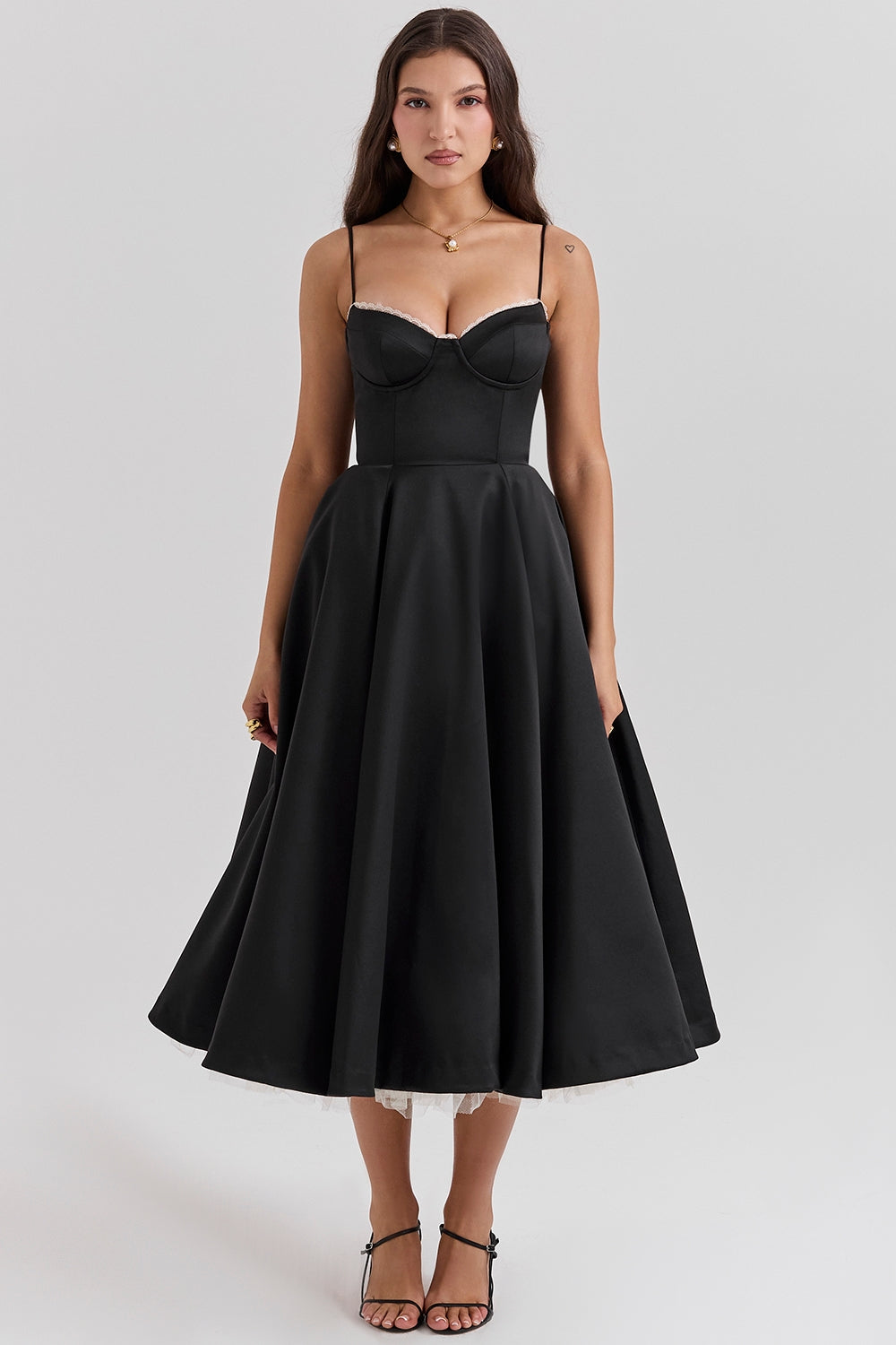 Sophia - Midi Dress with Corset