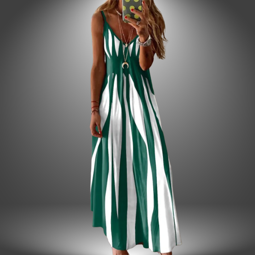 Angelina - Long Casual Dress Handmade