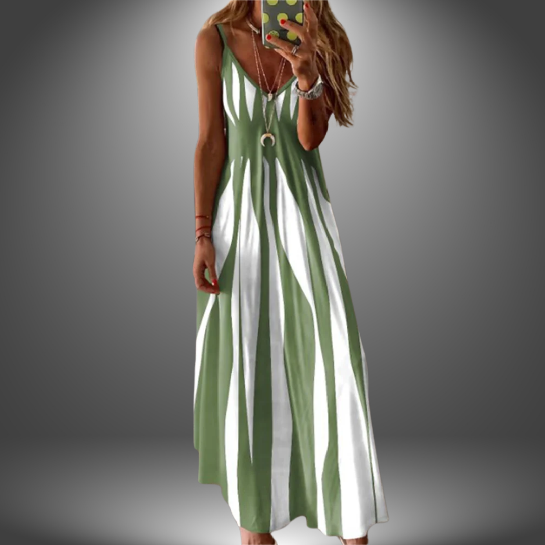 Angelina - Long Casual Dress Handmade