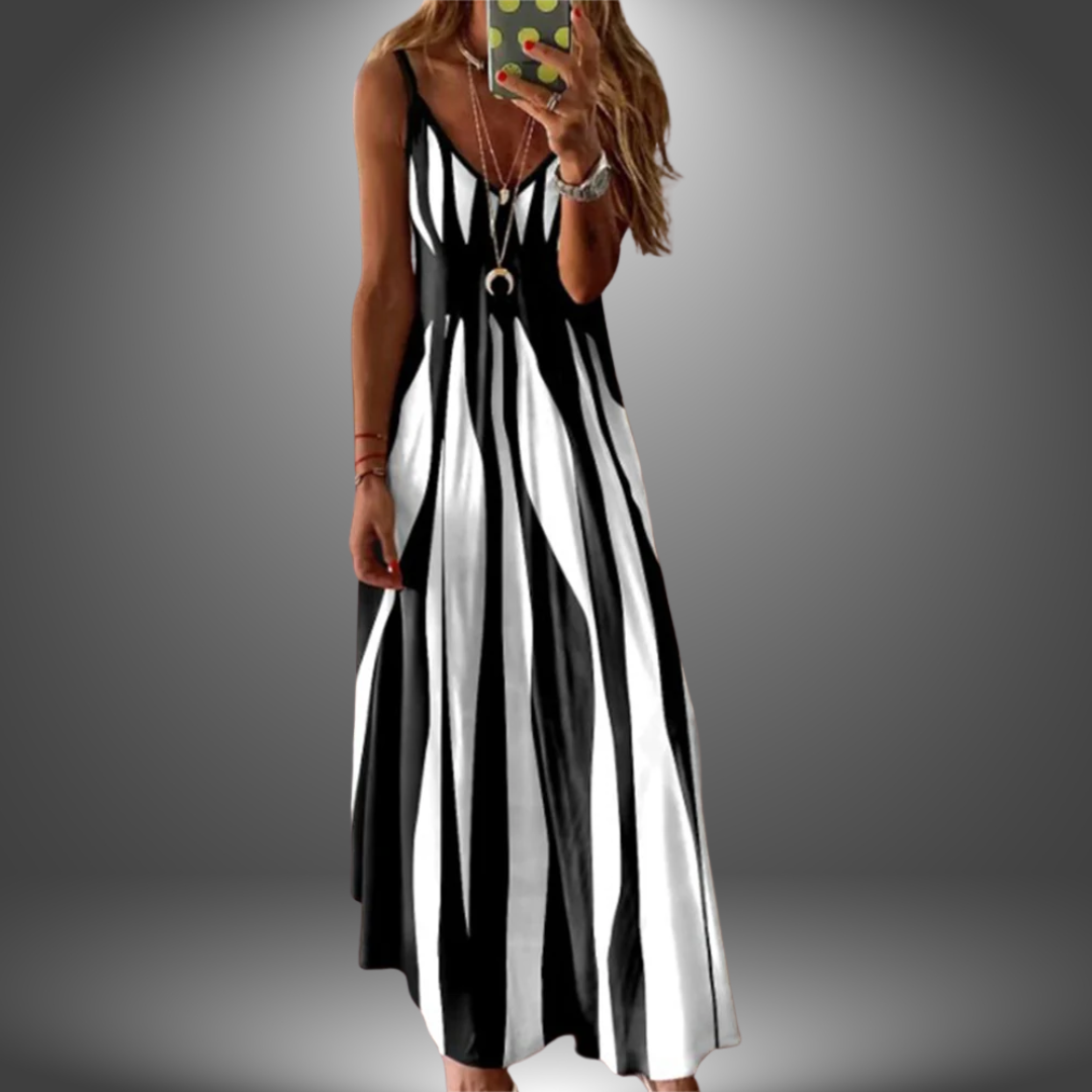 Angelina - Long Casual Dress Handmade