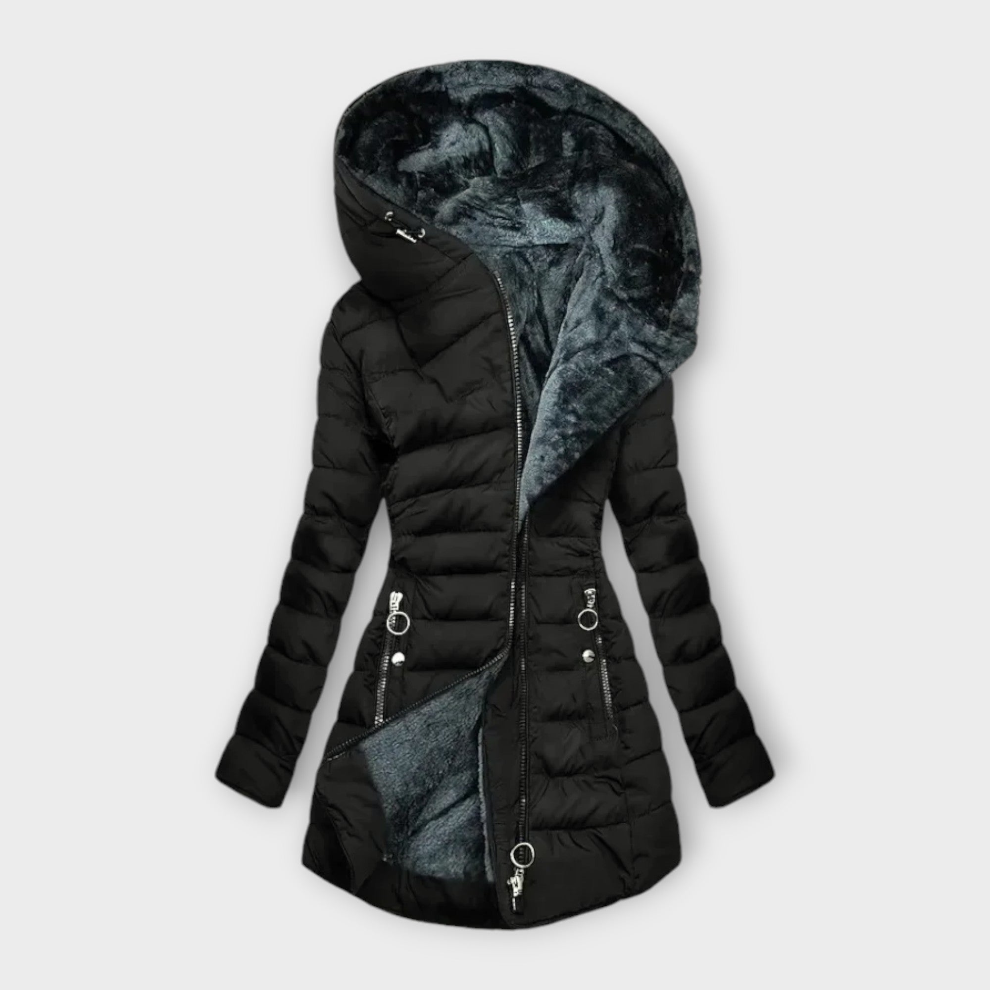 Kori - Cosy fur-lined coat