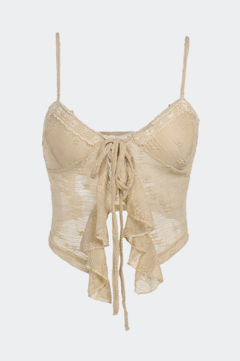 Elena | Refined Top in Apricot