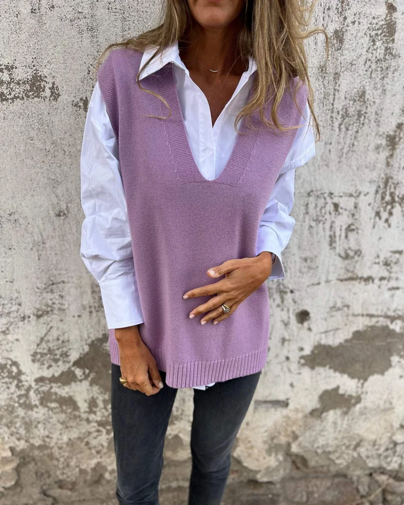 Carla | Elegant Knitted Gilet