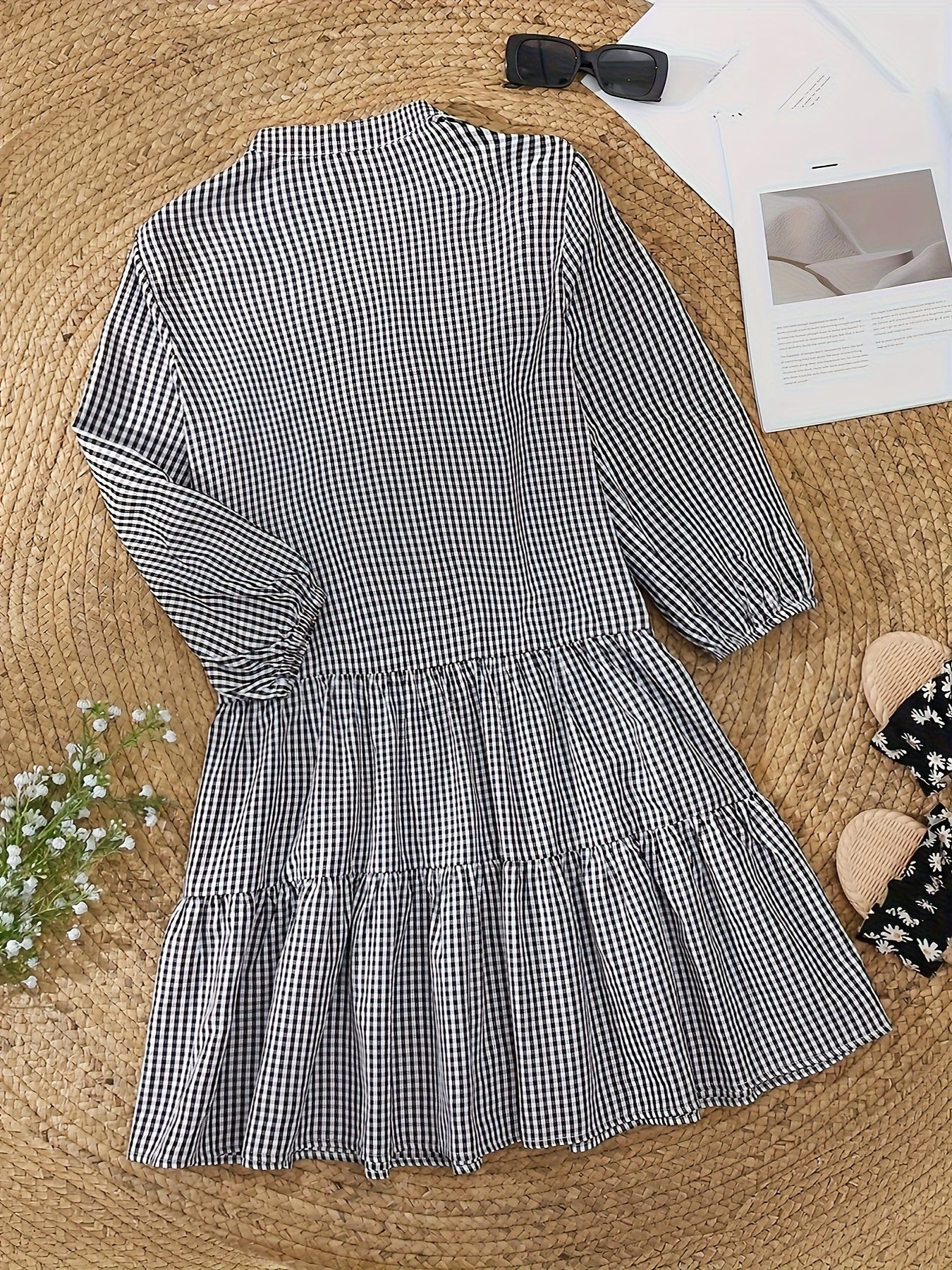 Amber - Short Dress with Print
