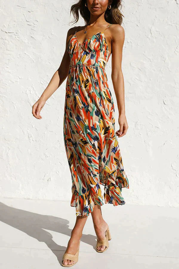 Josephine - Colored Midi Dress