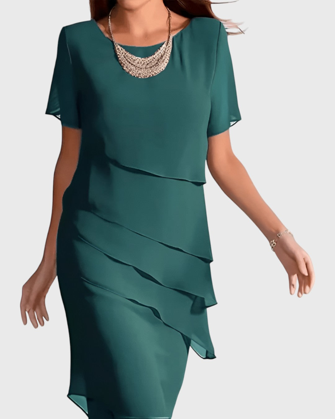 Sylvia - Elegant midi dress