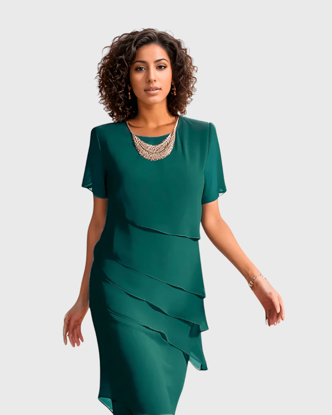 Sylvia - Elegant midi dress