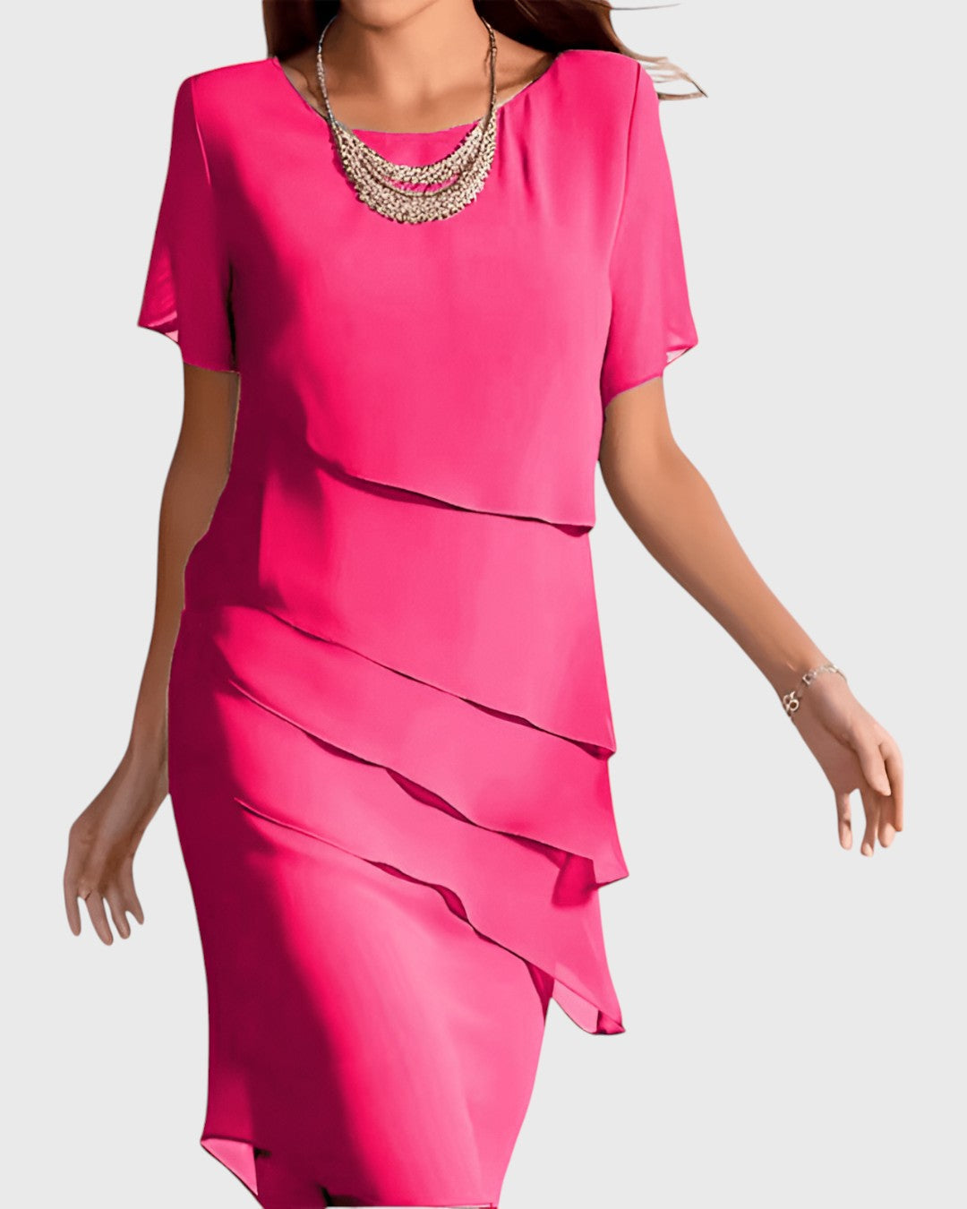 Sylvia - Elegant midi dress