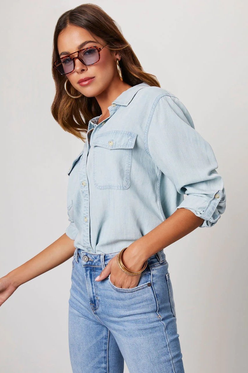 Ashley | Denim Shirt