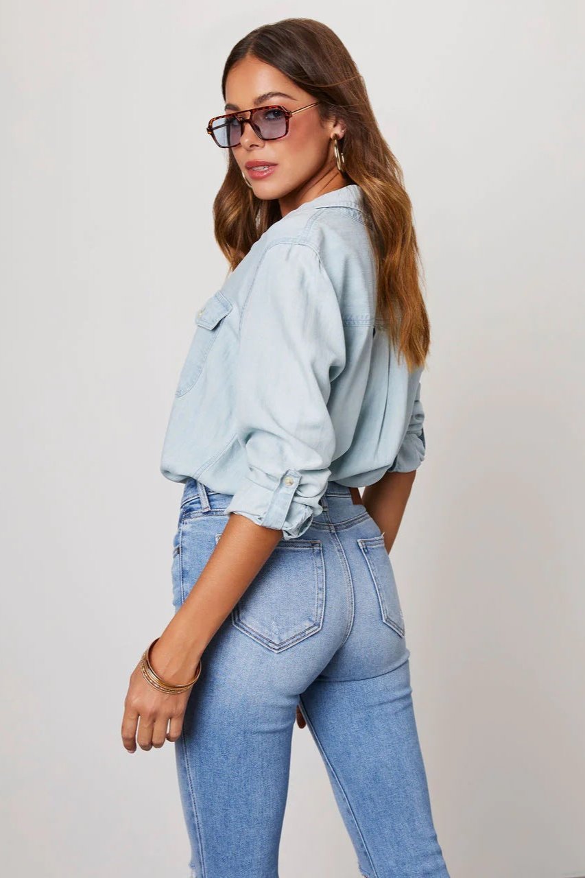 Ashley | Denim Shirt