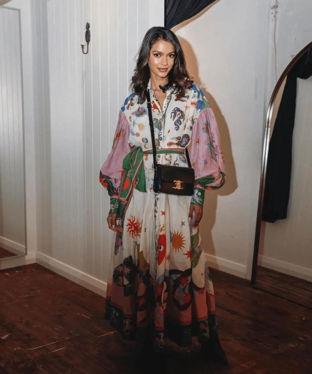 Estella - Elegant Italian Maxi Dress