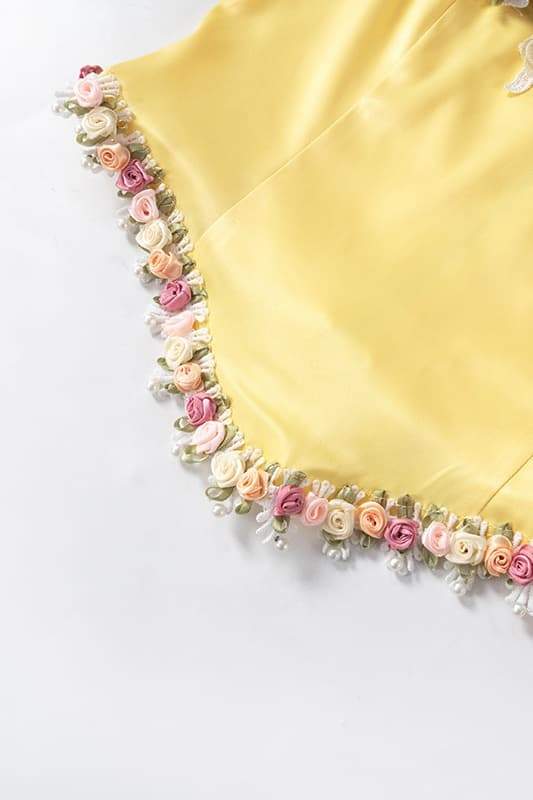 Sofia | Refined Bustier with Bead Details