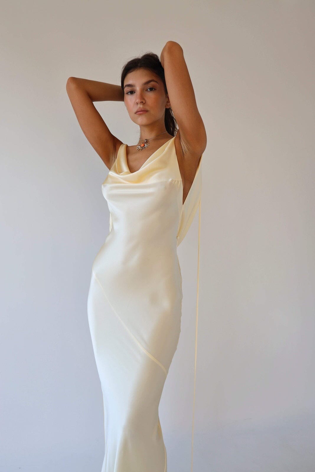 Charlotte | Elegant Satin Dress