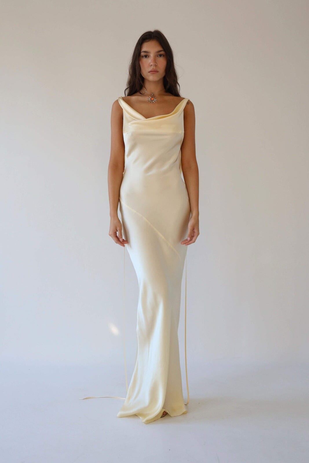 Charlotte | Elegant Satin Dress