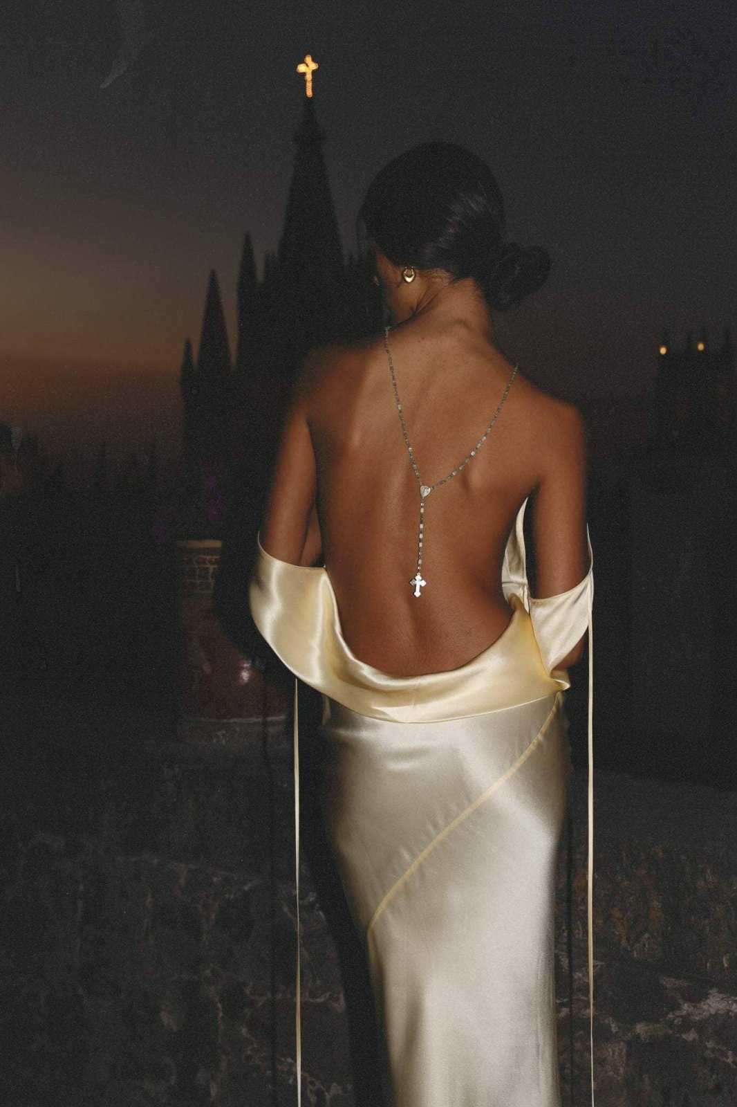 Charlotte | Elegant Satin Dress