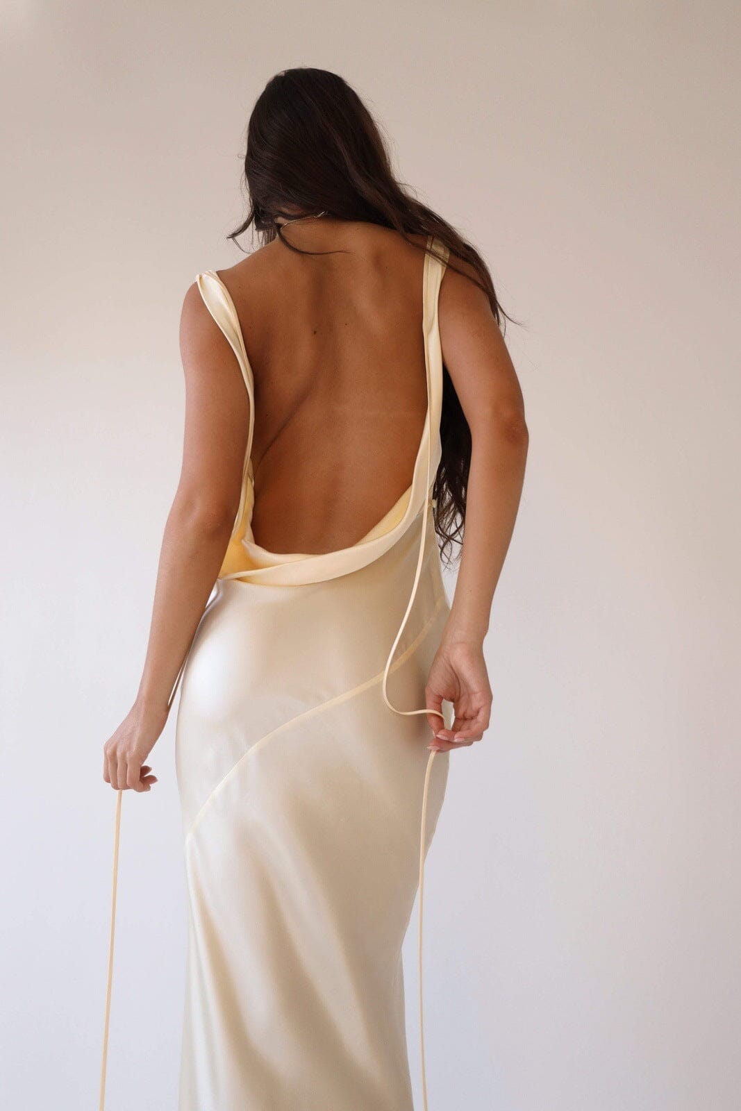Charlotte | Elegant Satin Dress