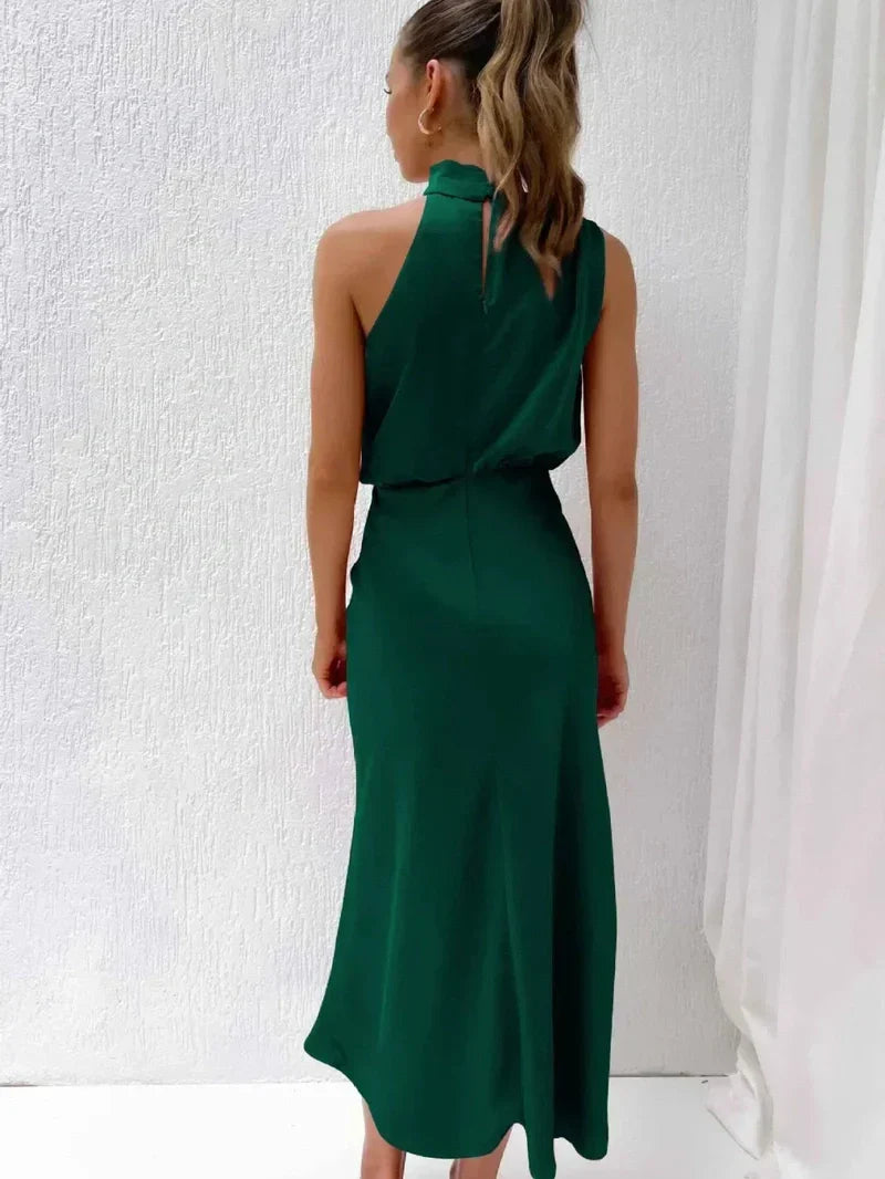 Aine | Elegant Satin Dress