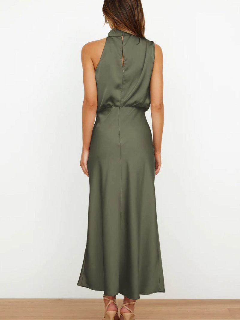 Aine | Elegant Satin Dress