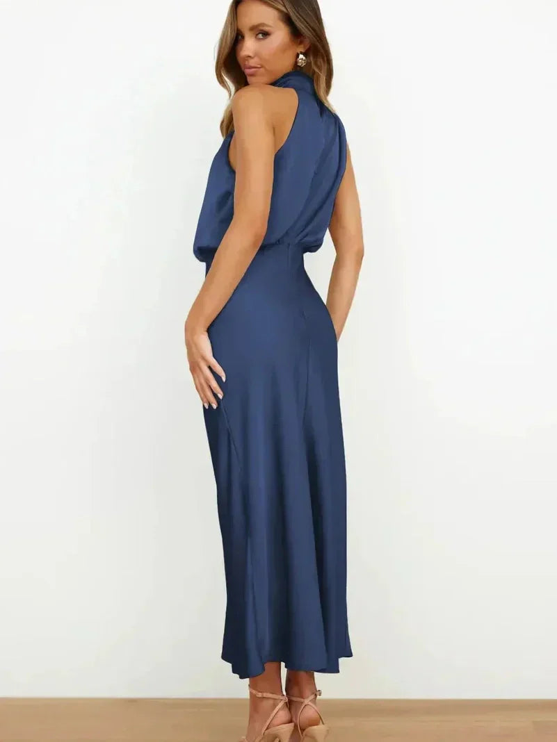 Aine | Elegant Satin Dress