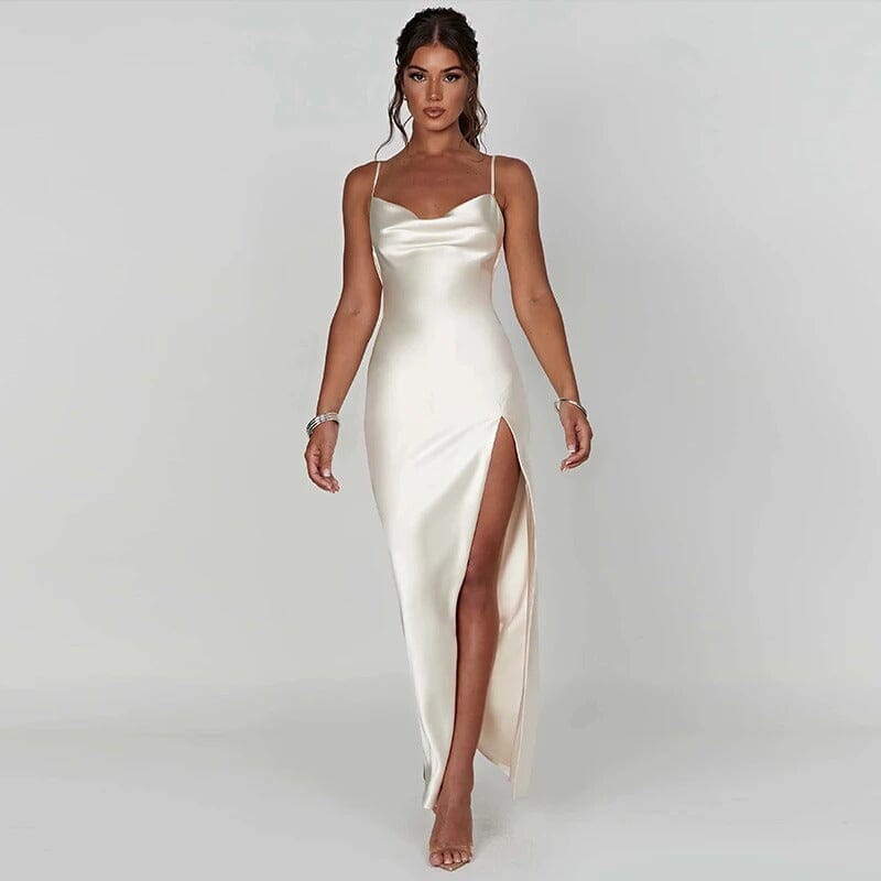 Lily | Elegant Satin Dress