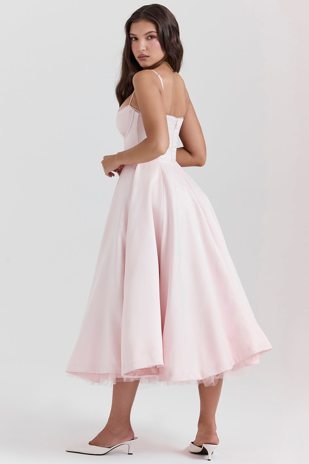 Sophia - Midi Dress with Corset