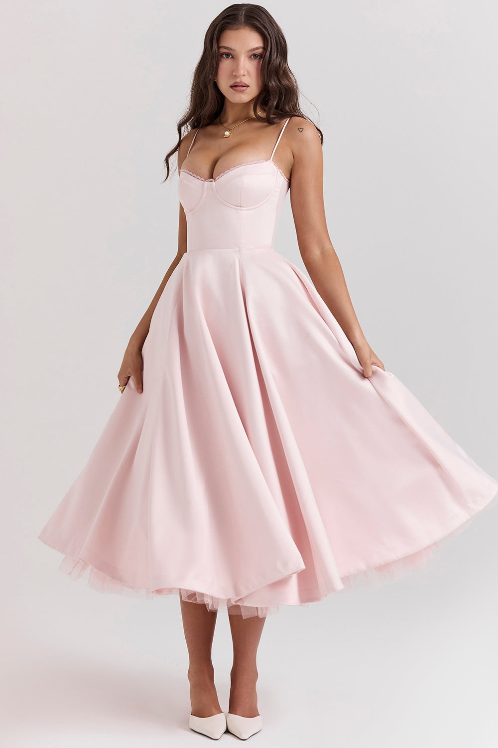 Sophia - Midi Dress with Corset