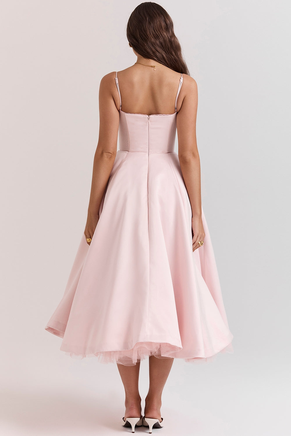 Sophia - Midi Dress with Corset