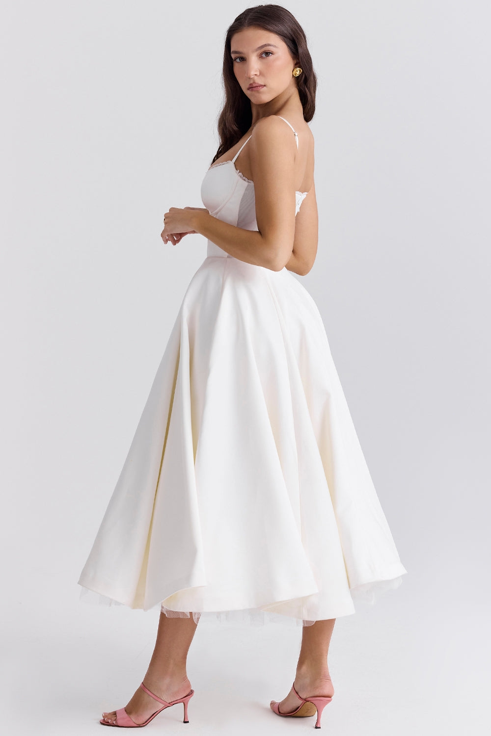 Sophia - Midi Dress with Corset