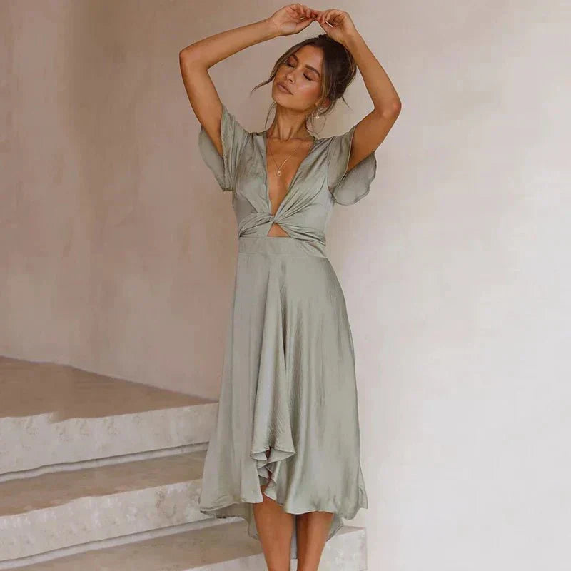Rosella | Elegant Midi Dress