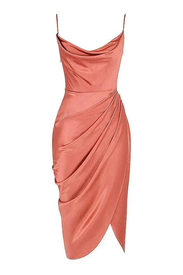 Scarlett™ | Luxe Silk Maxi Dress with Corset
