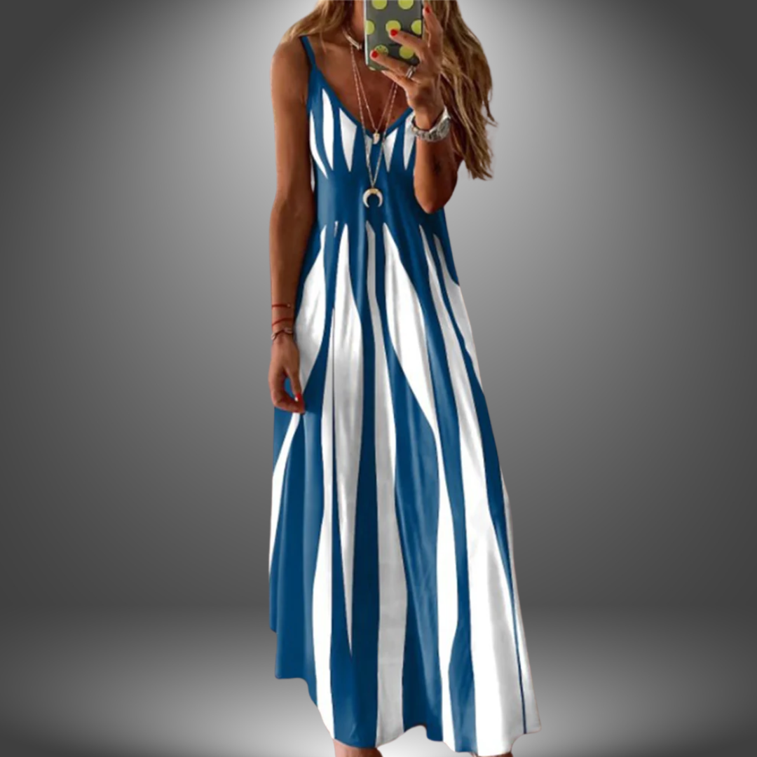 Angelina - Long Casual Dress Handmade