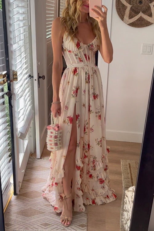 Noelle | Elegant Floral Dress