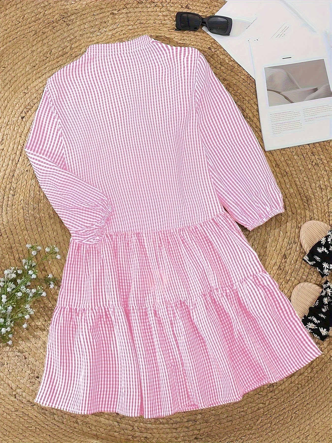 Amber - Short Dress with Print