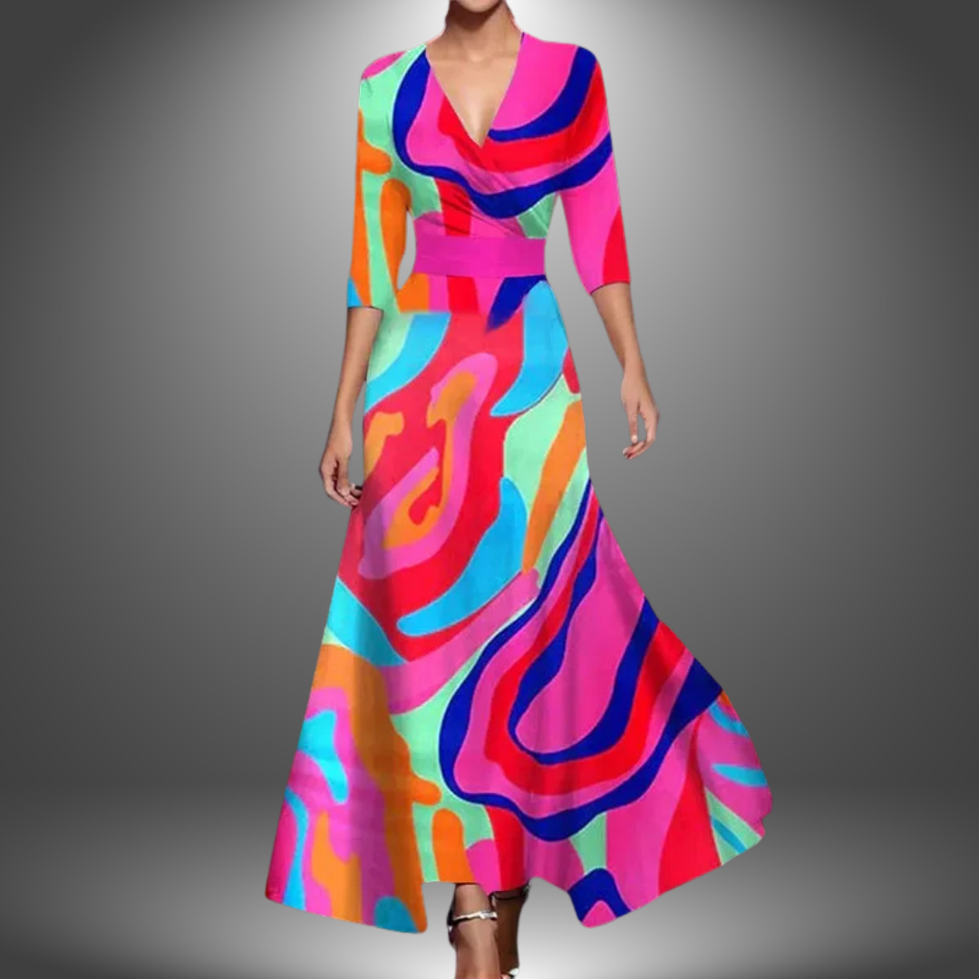 Solana - Long Artisan Dress for Women