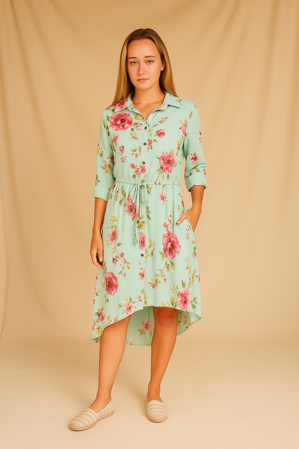 Martha | Elegant Floral Dress