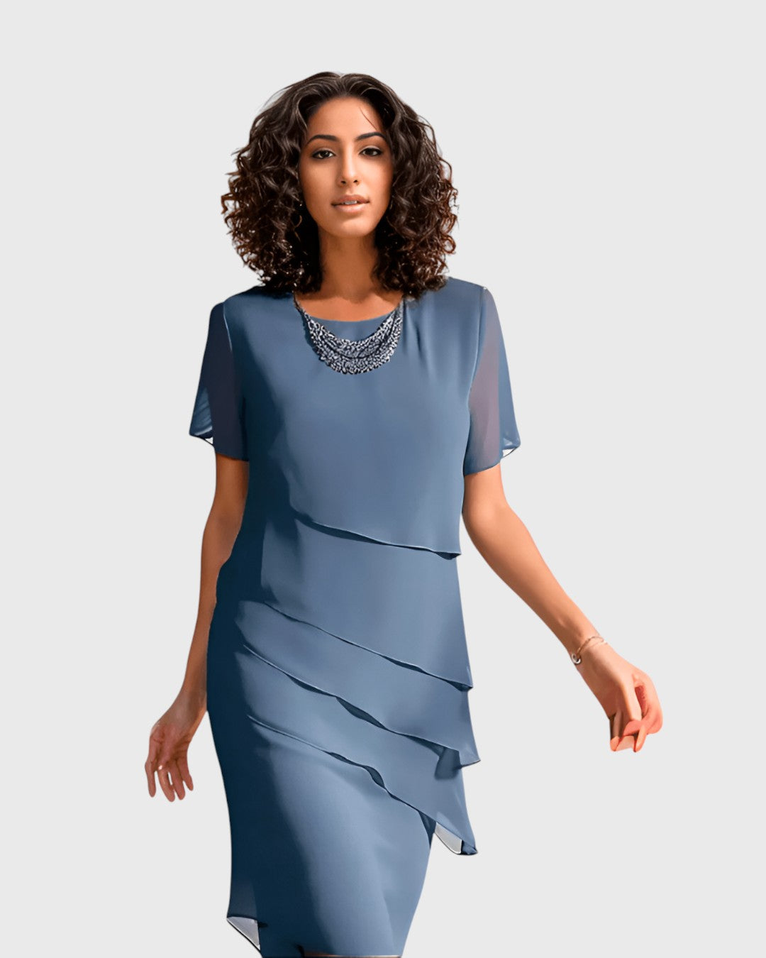 Sylvia - Elegant midi dress