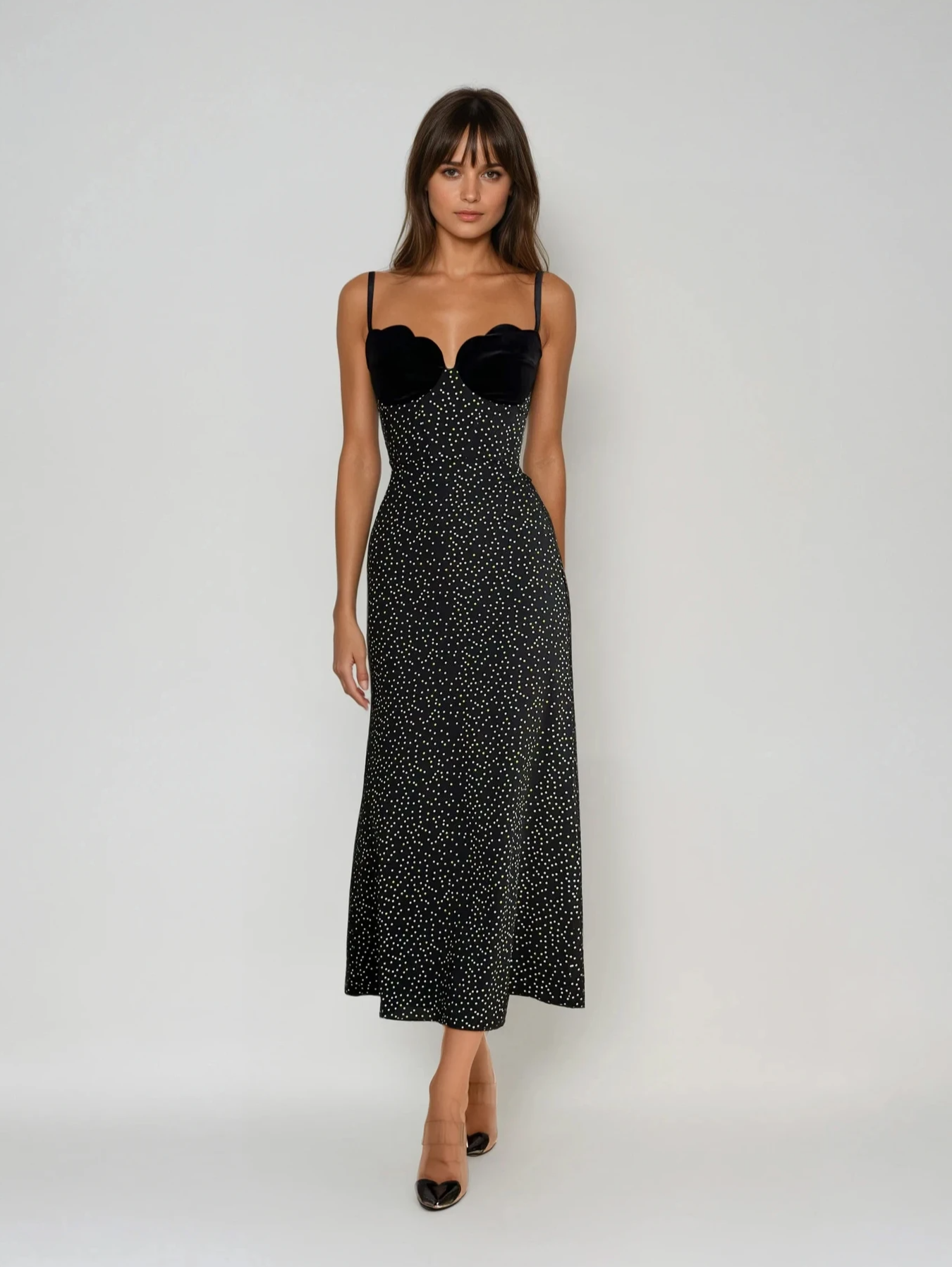 Bianca | Refined Velvet Dress