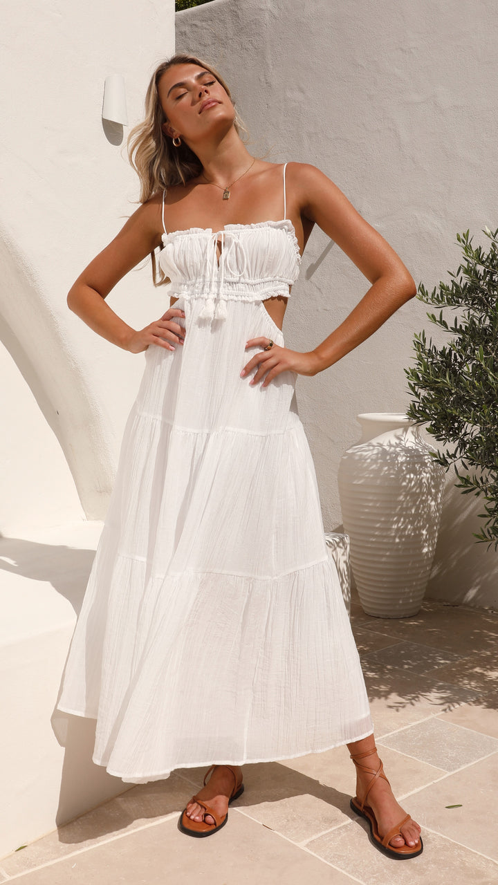 Caith | elegant midi dress
