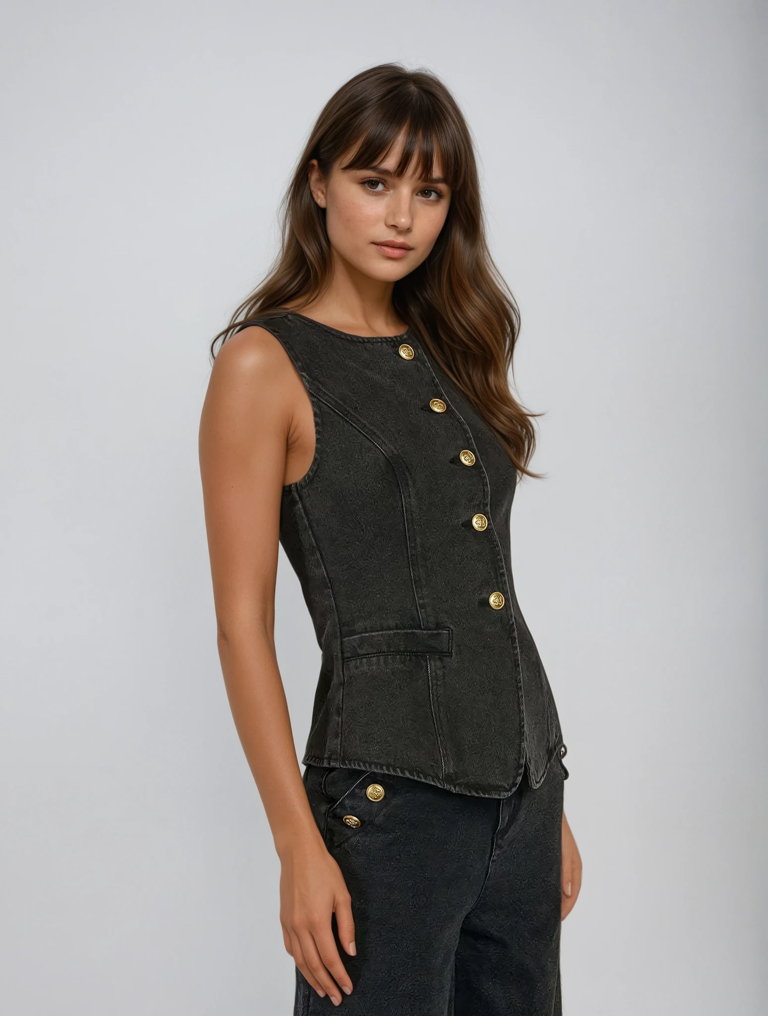 Amelia | Elegant Denim Set
