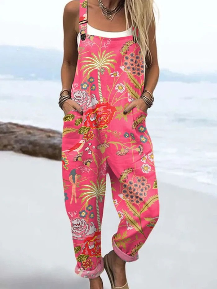 Solaya | Tropical Dungarees