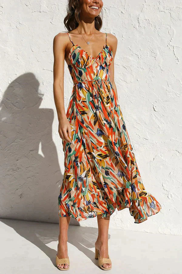 Josephine - Colored Midi Dress