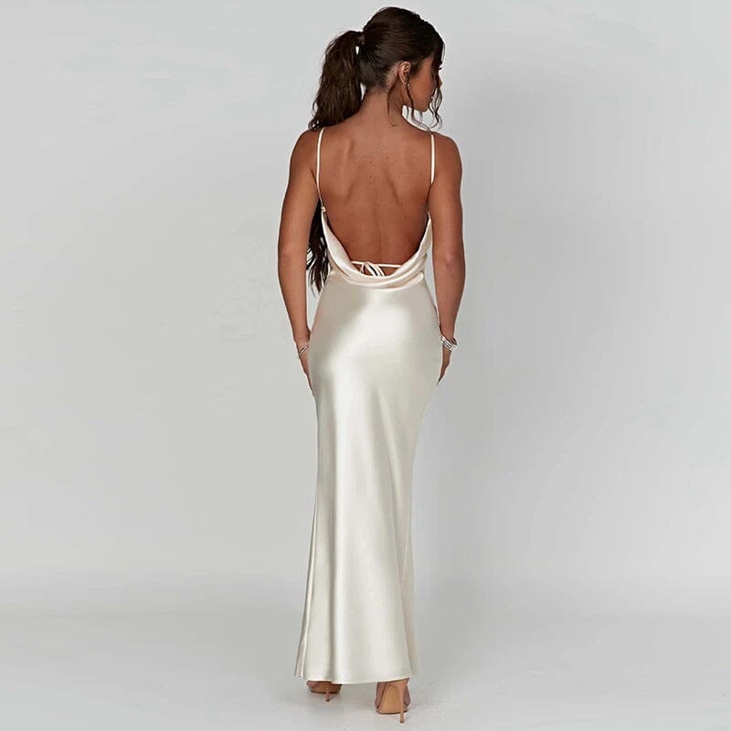 Lily | Elegant Satin Dress
