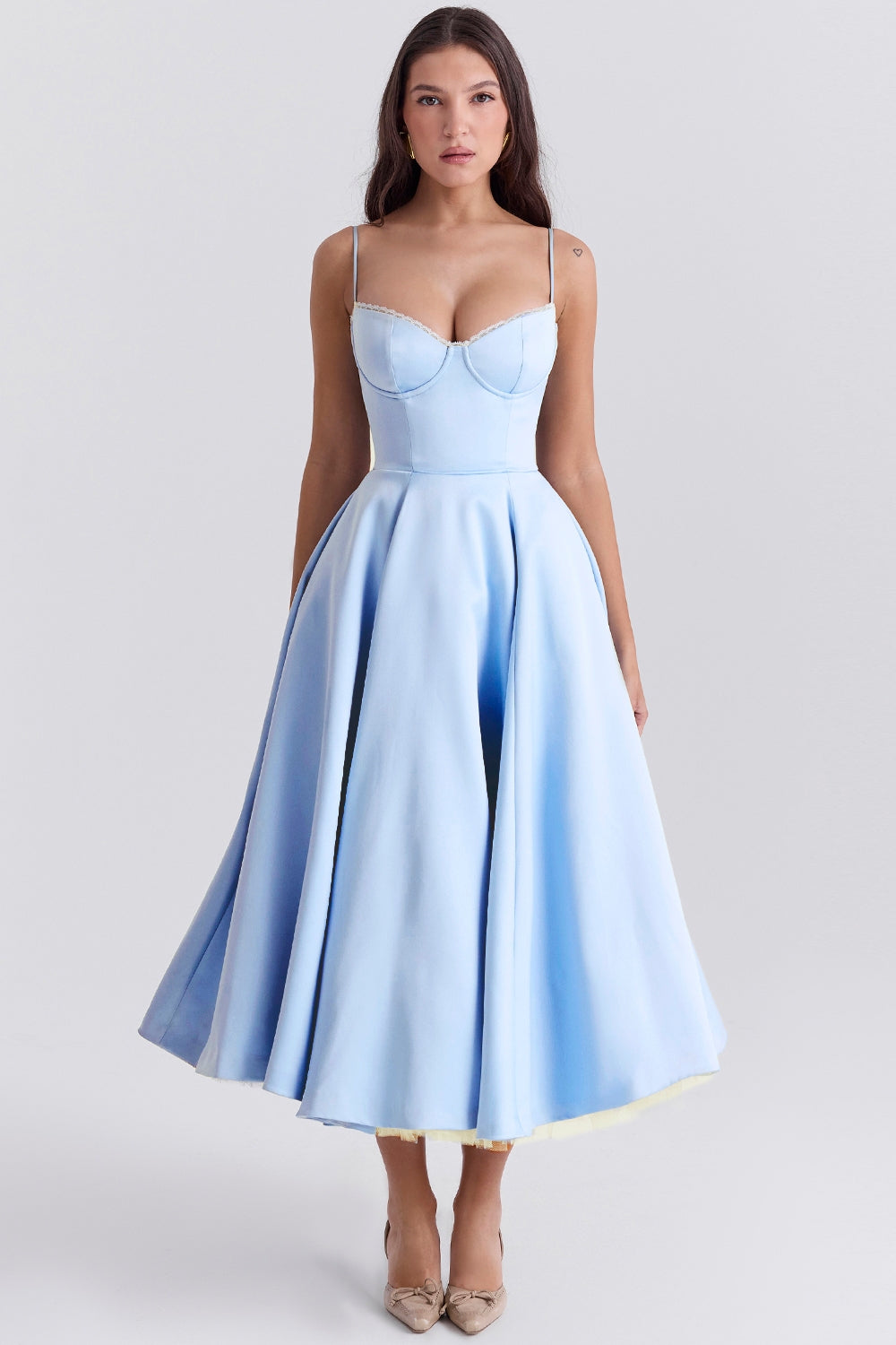 Sophia - Midi Dress with Corset